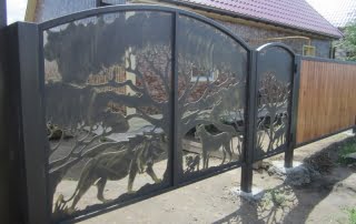 Заборы – Лазерная Резка Заборы – Лазерная Резка, Aluzinc, metāla žogi, metāla sētas, metāla vārti, bīdāmie vārti Rīgā