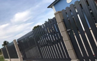 Metālštaketa žogi, Aluzinc, metāla žogi, metāla sētas, metāla vārti, bīdāmie vārti Rīgā